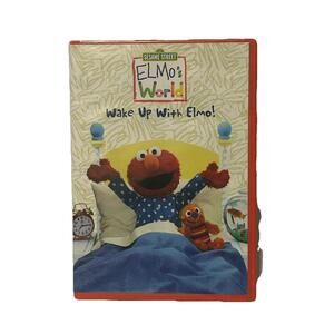 Sesame Street Elmo’s World Wake Up With Elmo DVD - Kids Preschool Educational